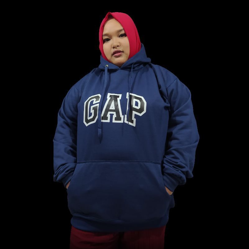 Hoodie GAPP polos Jumbo Pria 5xl Jaket wanita Jumbo big size
