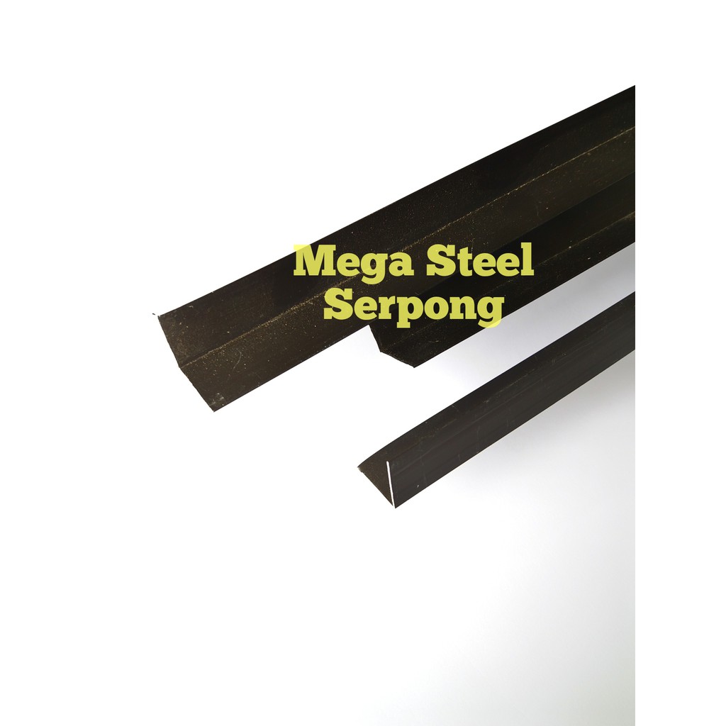 List Siku Alumunium Brown uk 1.4 cm x 1.4 cm, Tebal 0.5 mm