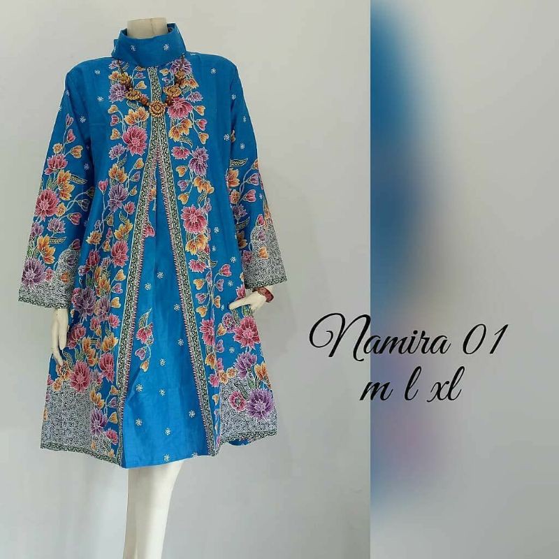 TUNIK BATIK CANTIK TERLARIS TUNIK MODERN