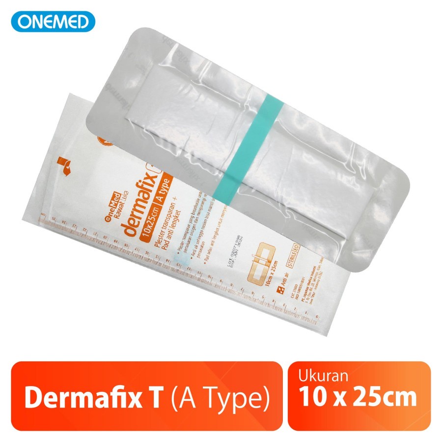 Plester Dermafix T 10cmx25cm Type A Onemed - Pcs OJ