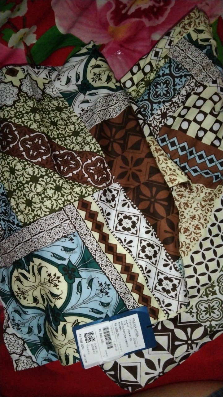 Arjuna Weda Set Satay Look Batik Tambal
