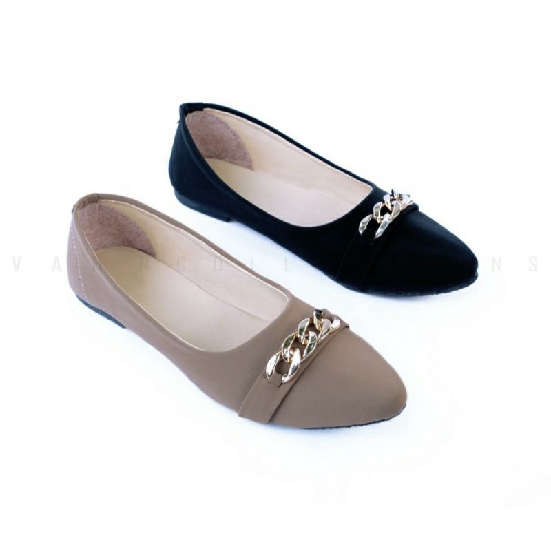 sepatu balet wanita || sepatu sol karet