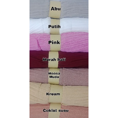 PASHMINA PLISKET LIDI CERUTY BABYDOLL