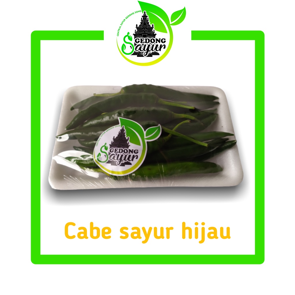 

Cabe besar hijau 1 kemasan ( 200g - 500g )