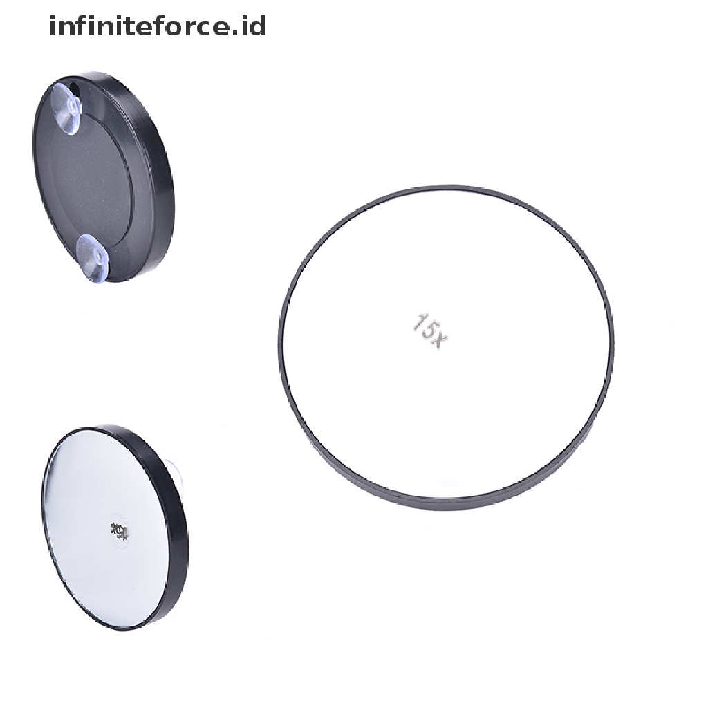 Infiniteforce.id Kaca Pembesar 5x 3.5 &quot;Dengan Suction Cup Untuk Makeup