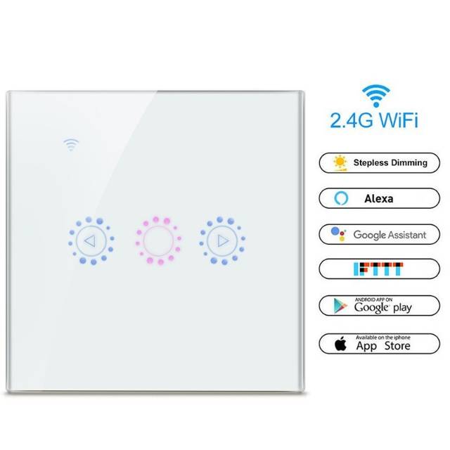 Inotrix ONFRW Remote Saklar Touch WiFi ON / OFF Support Alexa, Google Home