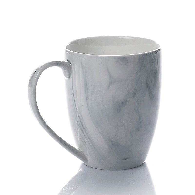 MUG MARBLE WHITE - GELAS MARBLE