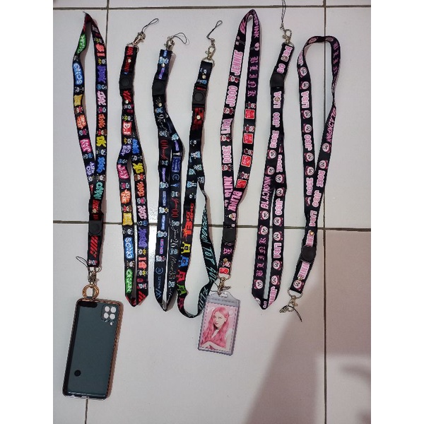 

Readystock Lanyard Bigbang, Ikon, Winner, Blackpink