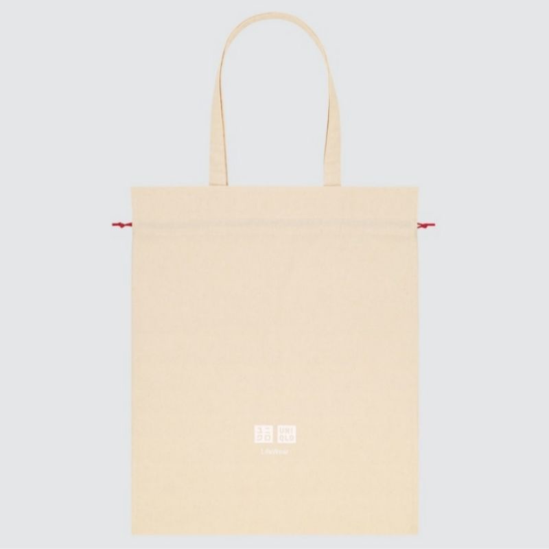 Tas Tote (ToteBag Uniqlo) model Serut Uniqlo Eco Friendly