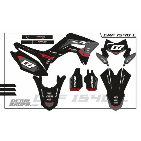 DECAL CRF MURAH DECAL CRF MURAH KEREN DECAL CRF SIMPEL DECAL MURAH