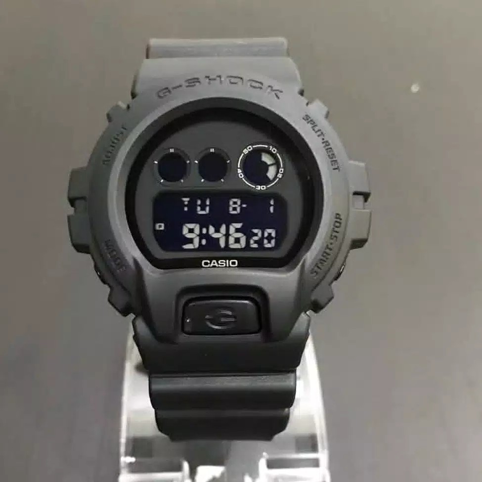Casio G-shock DW 6900 bb jam tangan pria tali karet