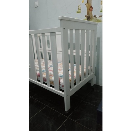 preloved baby crib/box baby bahan kayu