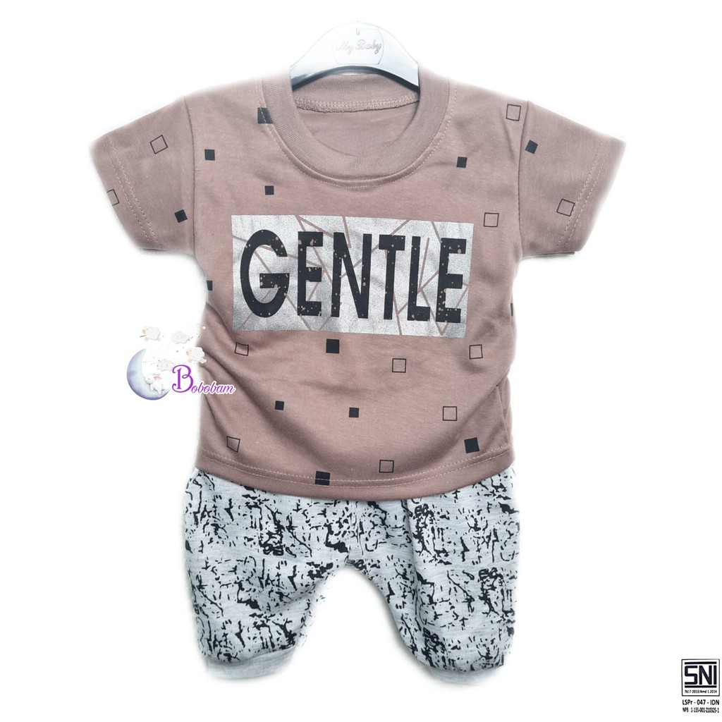 ECER BOBOBAM SETELAN ANAK LAKI-LAKI GENTLE / SETELAN ANAK HARGA BAJU BABY KEREN KECE MURAH GROSIR