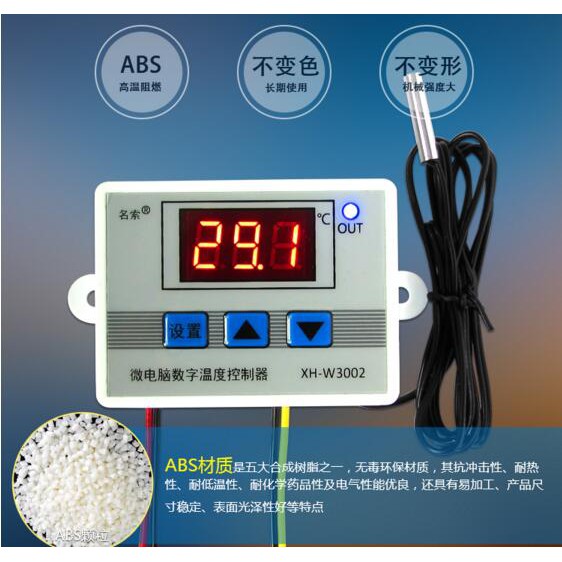 Thermostat Digital Temperature W3002