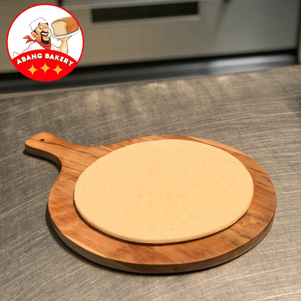 

Supplier UMKM | PIzza Dough | Adonan Roti Piza Base Diameter 25CM