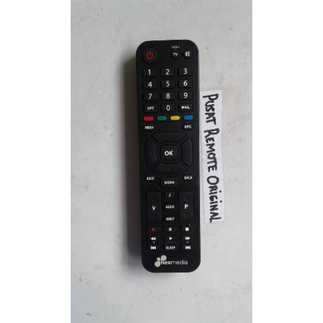 REMOTE REMOT RECEIVER PARABOLA NEXMEDIA ORIGINAL ASLI MODEL BARU