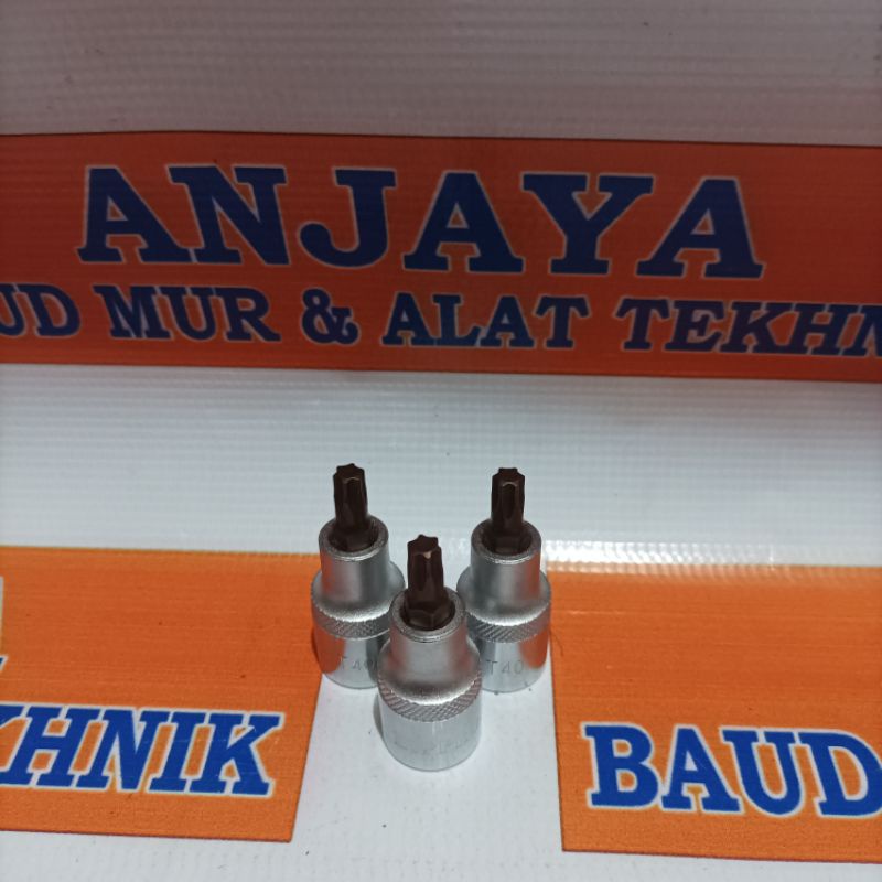 Lippro Socket Bintang Pendek Non Lubang T 40