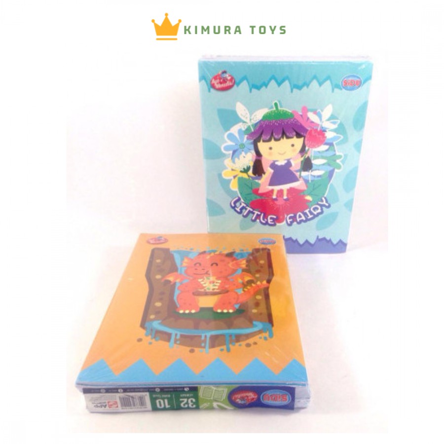 

Buku Tulis Sidu Isi 32 Lembar Sinar Dunia Motif Random