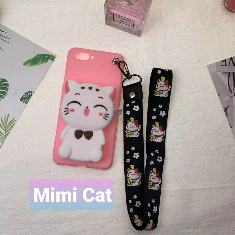 case dompet karakter vivo y12/y12i/y15/y11/y17