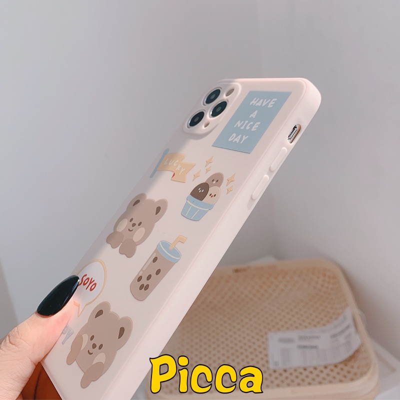 Soft Case Tpu Motif Beruang Pepsi NFC Untuk Xiaomi Redmi Note 10 9 8 10T 10s 10pro Plus Redmi 10A 10 9 9T 9A 9C MI 11 Lite POCO X3 Pro F3 Cover Penutup Mesin Cuci