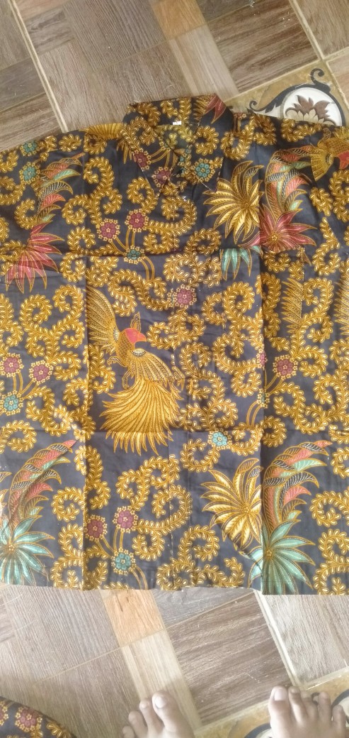 Maura Couple - Sania Ruffle Batik Couple Ori Ndoro Jowi Garansi Termurah Shopee - Batik Modern Solo