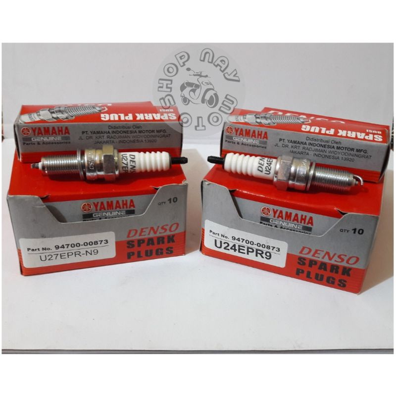 busi denso u22fsu u20epr9 u27epr9 u24epr9 yamaha 10pcs