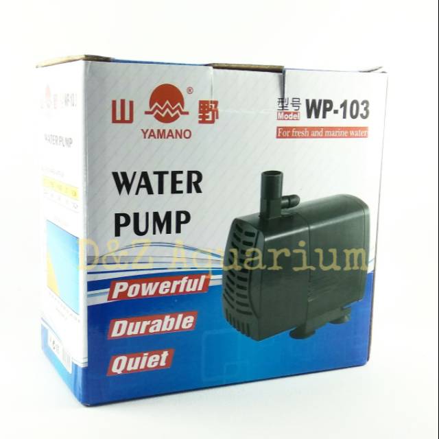 Water Pump Yamano WP-103 Pompa Aquarium Yamano 103 Mesin Akuarium Wp103