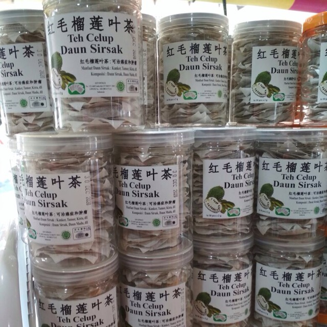 

Organic" Teh Celup Madu Alami dan Teh Celup Sirsak