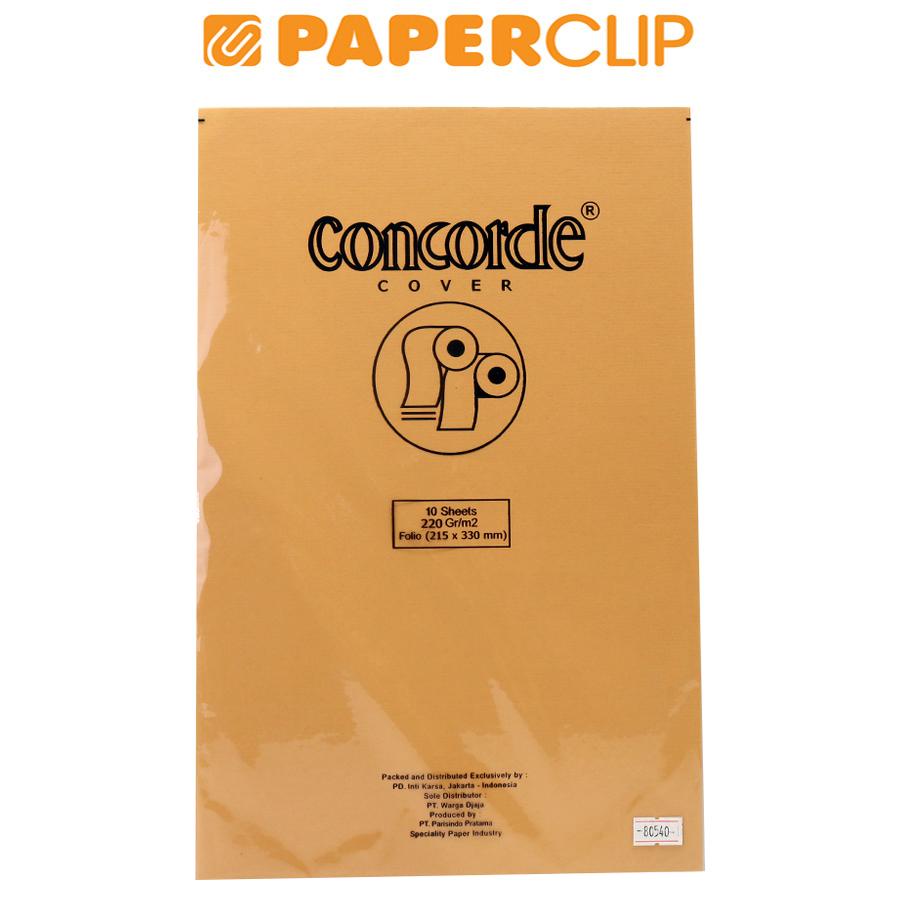 

KERTAS COVER F4 CONCORDE 80540 220 ISI 10
