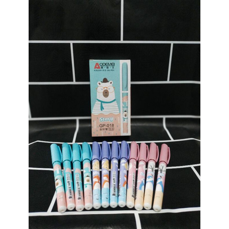 

pulpen kerakter aodemei gp-018 isi 12pcs