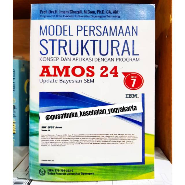 Model Persamaan Struktural Konsep dan Aplikasi dengan Program Amos 24 Imam Ghozali