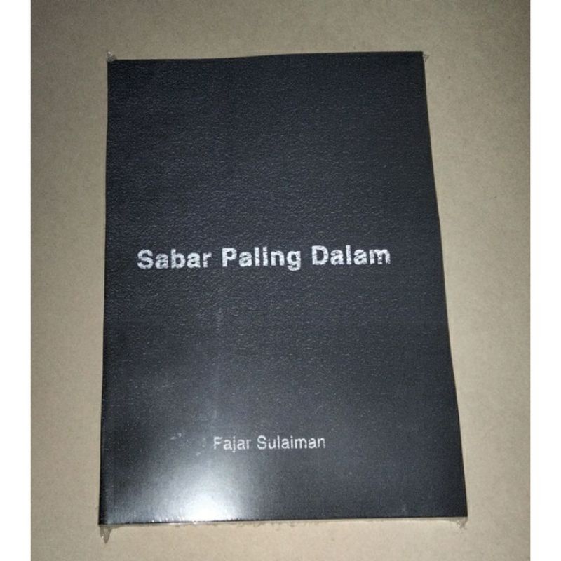 Sabar Paling Dalam - Fajar Sulaiman-1