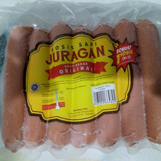 SOSIS SAPI ORI JUMBO PREMIUM KUALITAS HOREKA HALAL 500GR | Shopee Indonesia