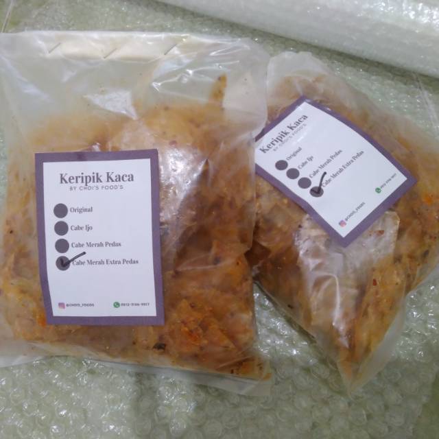 

[FREE GIFT] Keripik Kaca 500gr (½kg) by Choi's Food's