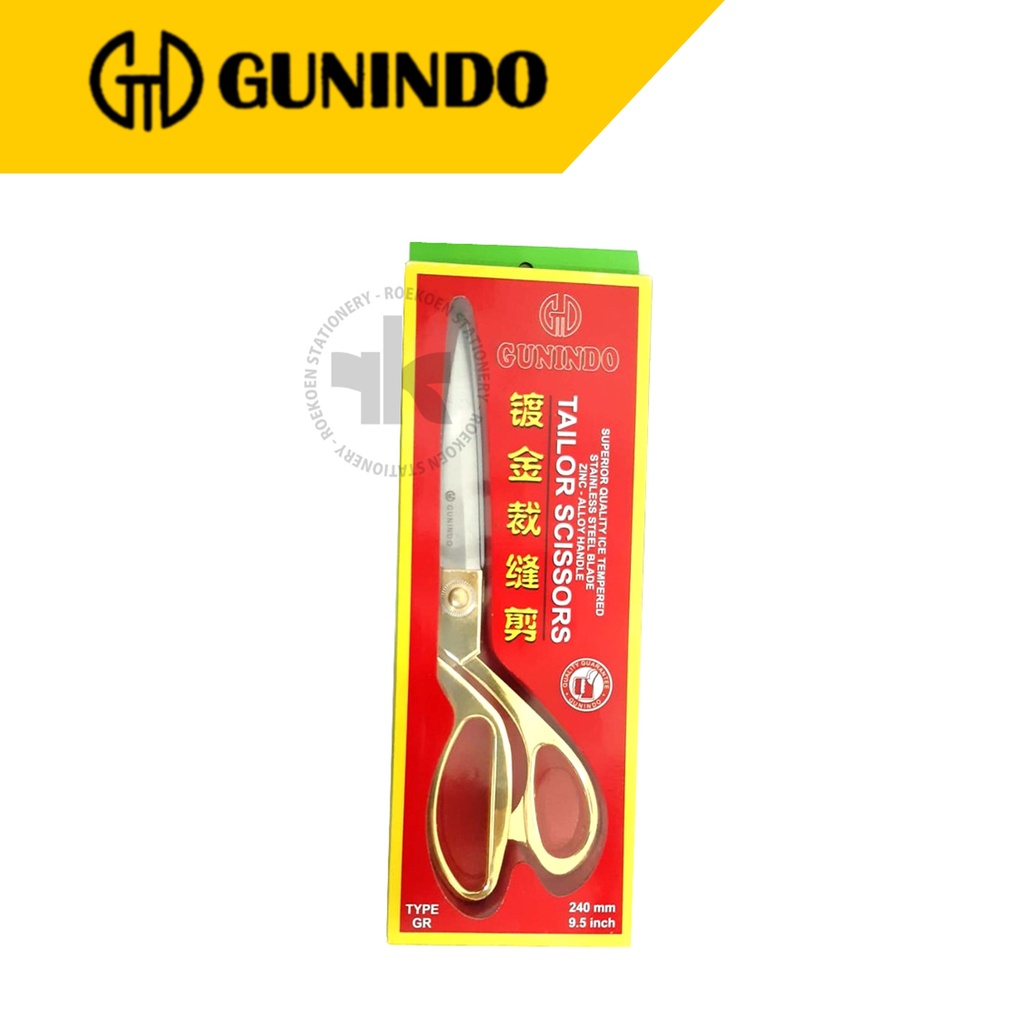 

Gunindo Gunting Kain GR 9.5" 240mm (Warna Emas)