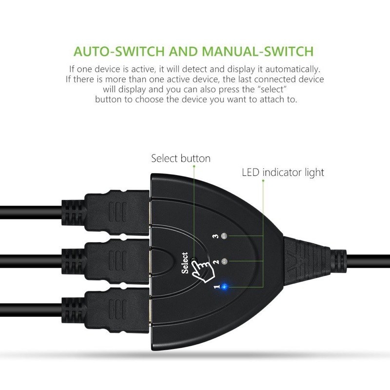 SWITCH HDMI 3 PORT-HDMI SWITCHER