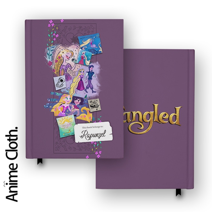 

Buku Catatan Notebook Rapunzel Tangled 3 Disney Agenda Diary Jurnal Custom Nama Hardcover
