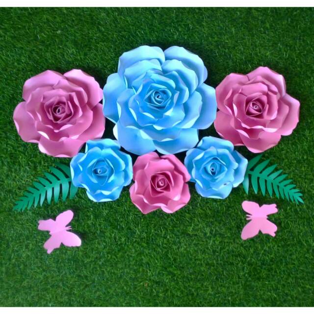 

Paper flower banyak pilihan warna