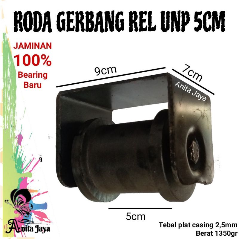 Jual Roda UNP 5cm roda bubut besi cor roda gerbang Indonesia|Shopee ...