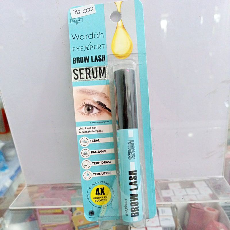 Wardah EyeXpert Brow Lash Serum 10ml - Serum Alis &amp; Bulu Mata