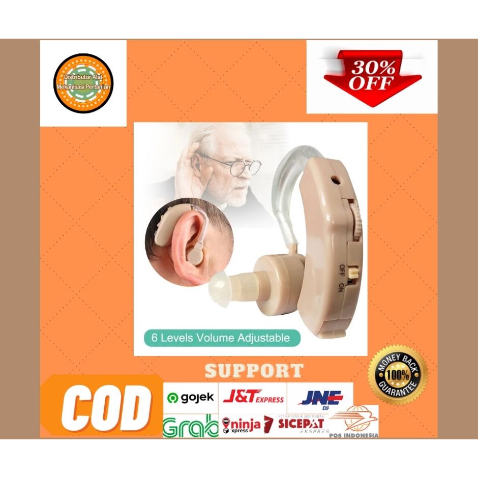 Alat Bantu Dengar Pendengaran Telinga Tuli Tanpa Kabel Original Suara Jadi Jelas dan Keras