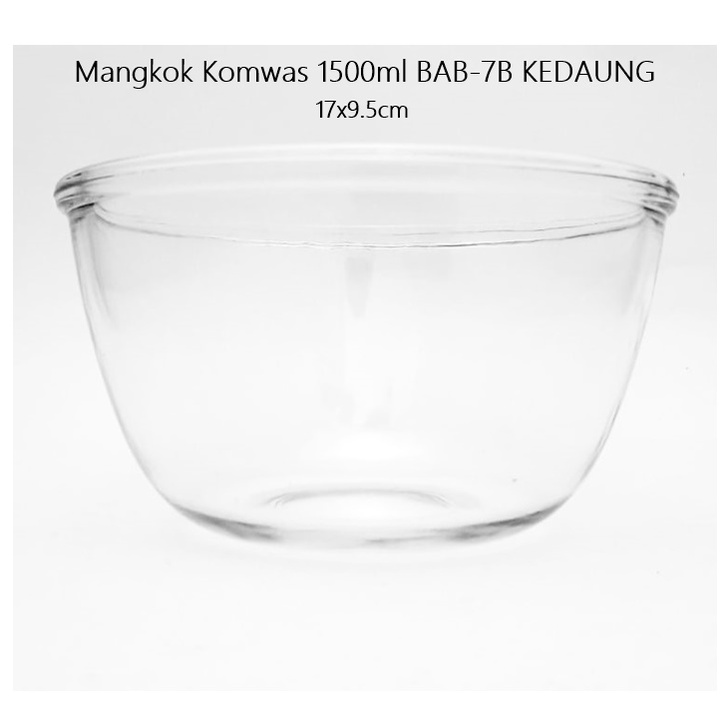 Mangkok Komwas 1500ml BIB-7B KEDAUNG