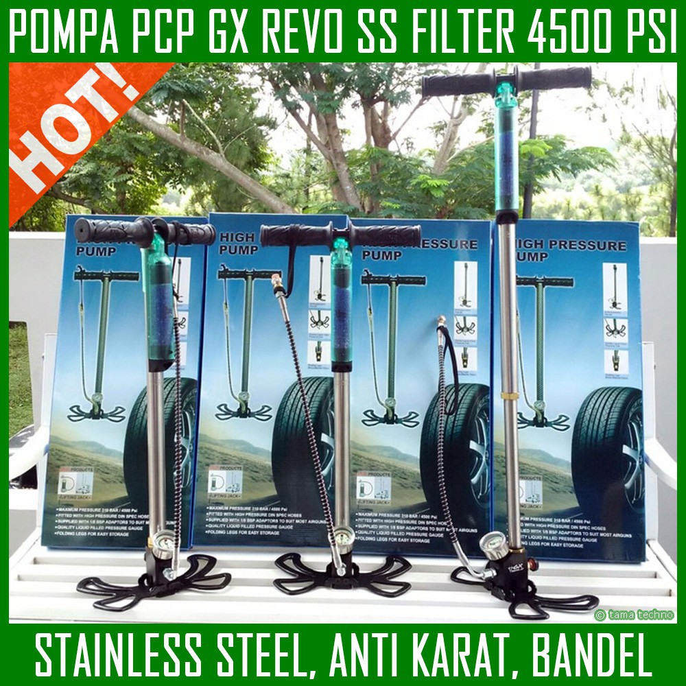 Pompa Sengin PCP GX Revo SS Filter -  Stainless Steel with Drypack Hillpump Predator Bocap Gejluk