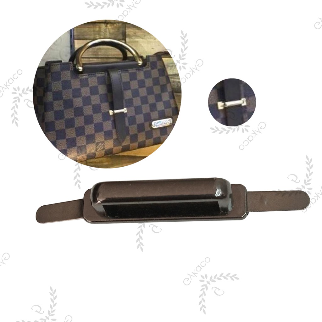 Variasi V039 Gawang Plat 3 cm / Sabuk / Kolongan - Aksesoris Tas &amp; Dompet Wanita Fashion (IMPORT)