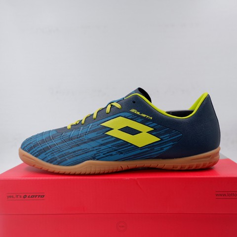 Sepatu Futsal Lotto Solista 700 III ID Mosaic Blue 211641-59I Original BNIB