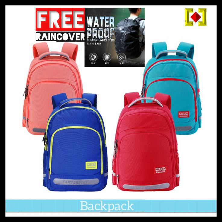 HOTSALE Tas Ransel Laptop Suissewin#tas sekolah#tas olahraga#Tas pria#TaWanita - Hijau Tosca