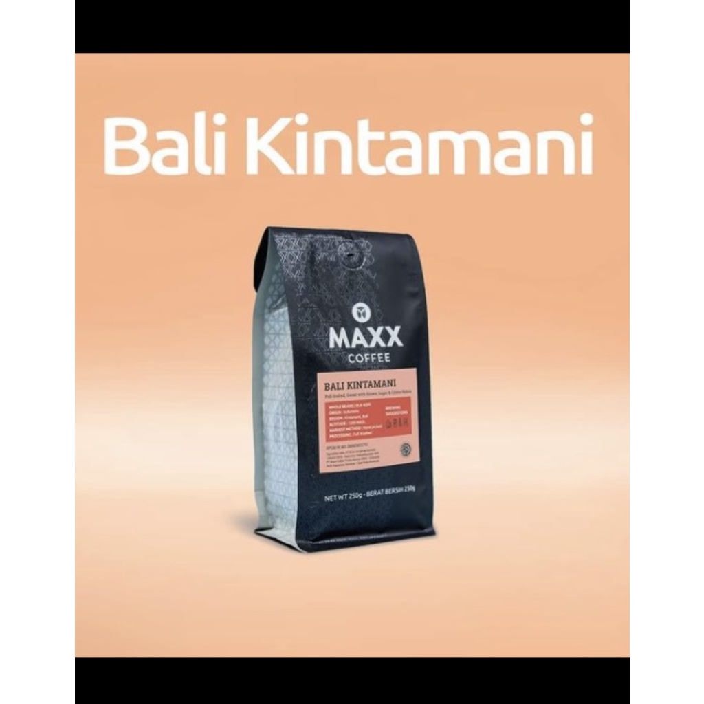 

MAXX COFFEE Bali Kintamani (Kopi Bubuk & Biji Kopi)