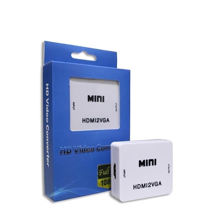 Converter HDMI to VGA 1080p with Audio