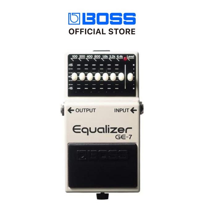 Boss Ge-7 Graphic Equalizer Pedal Efek Stompbox