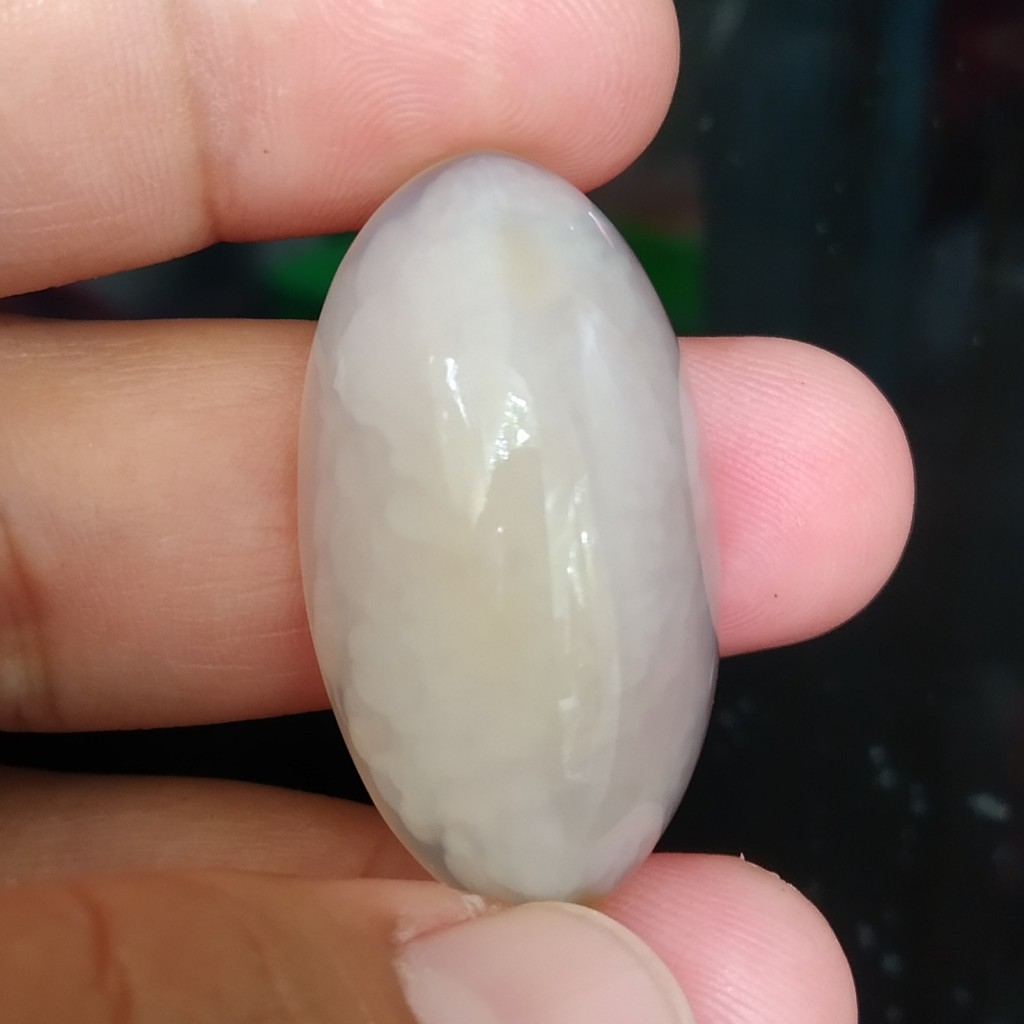 BATU AKIK PANDAN NANAS PUTIH TOP QUALITY.